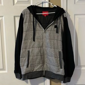 Guess mens zip up hoodie
